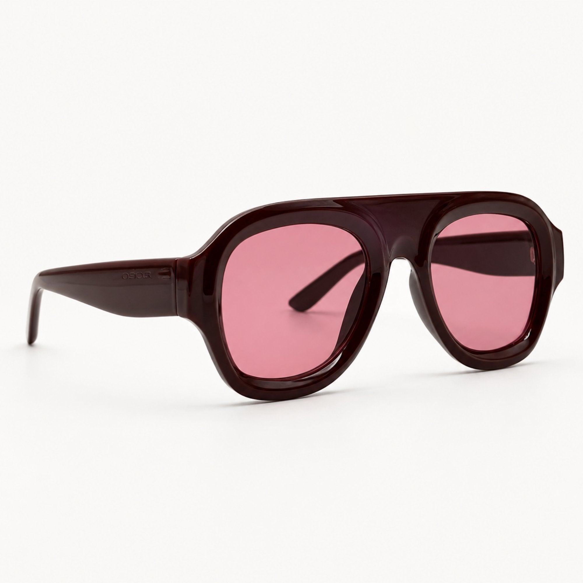 lunettes de soleil bordeaux profil Osour La Ruby