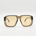 lunettes de soleil grises face verres jaunes Osour La Velar