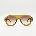 lunettes de soleil marron face Osour La Dune