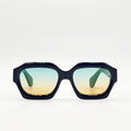 lunettes de soleil noires face Osour Aura