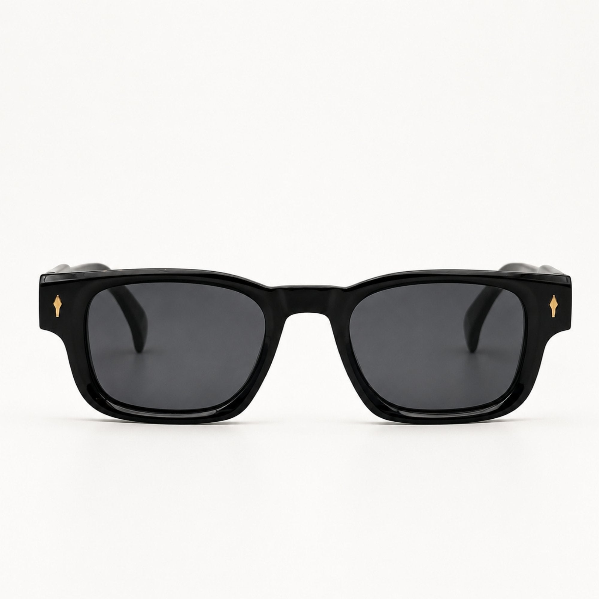 lunettes de soleil noires face Osour La Soleo