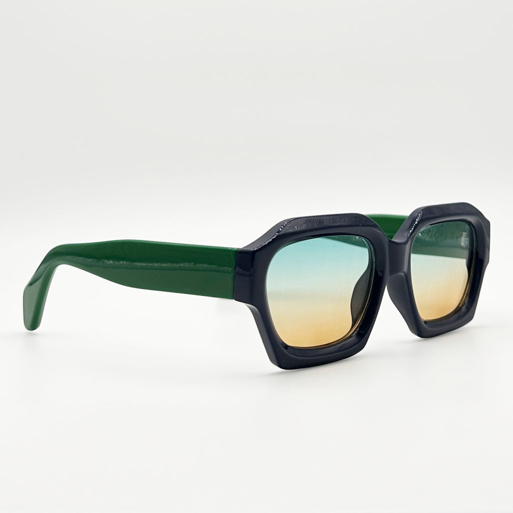 lunettes de soleil noires profil Osour Aura