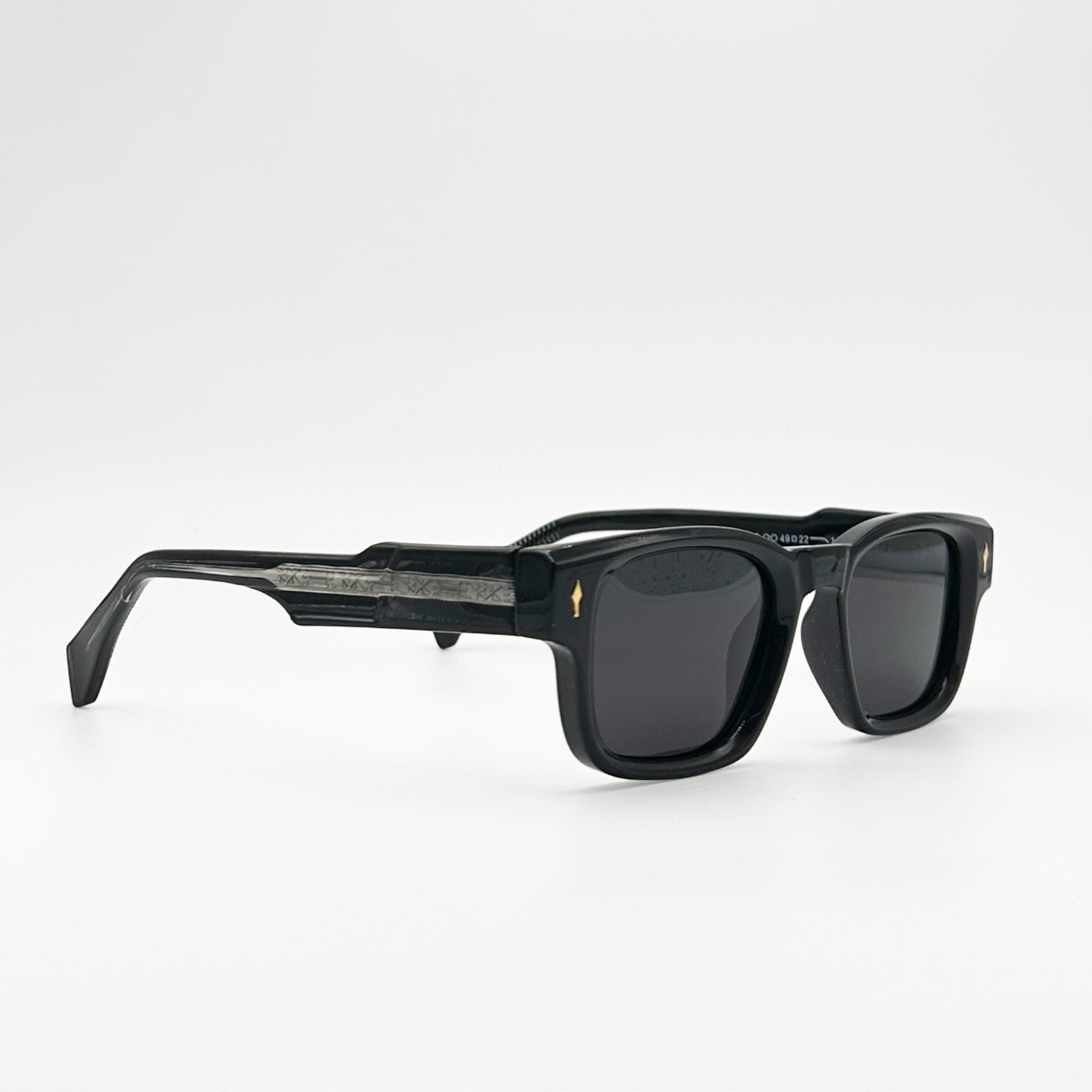 lunettes de soleil noires profil Osour La Soleo