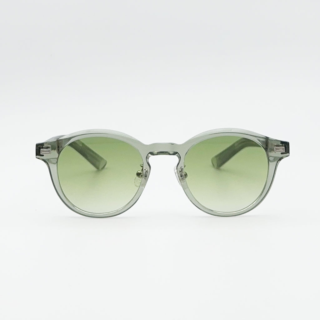 lunettes de soleil vertes face Osour La Luma Verde