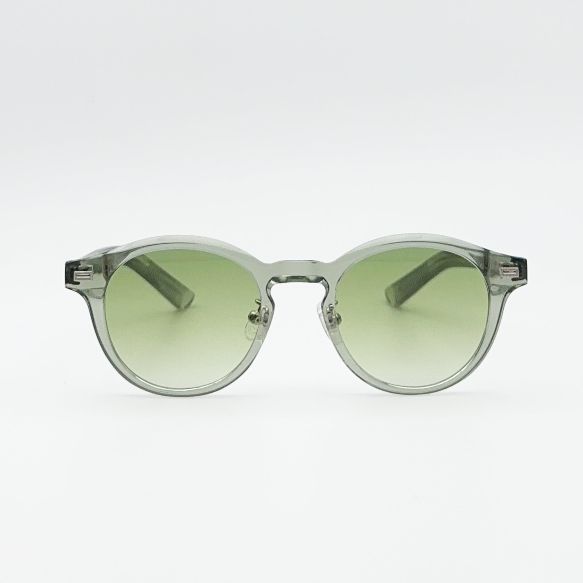 lunettes de soleil vertes face Osour La Luma Verde