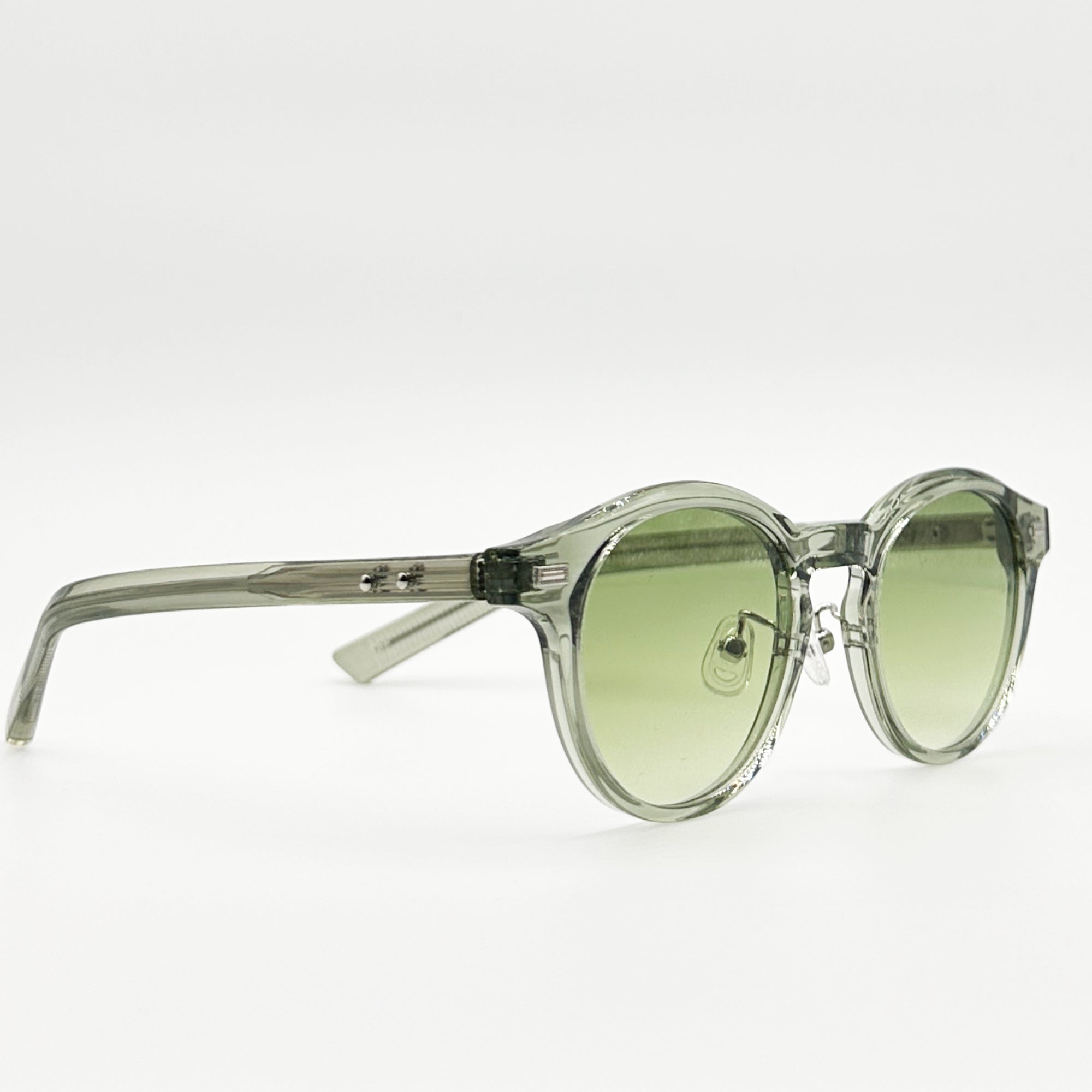 lunettes de soleil vertes profil Osour La Luma Verde